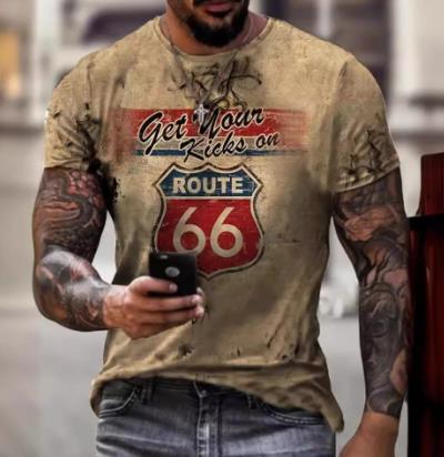 Camisa  Motor Route 666 - Logo Exclusivas - Vermelha / XG